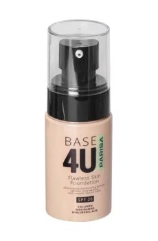 Тональный крем для лица Parisa Cosmetics Base 4U F-10 Flawless Skin Foundation SPF 20, 23 Deep Beige, 60 мл