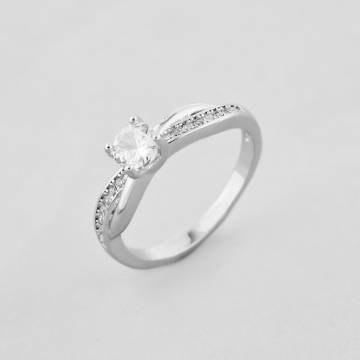 Серебряное кольцо Minimal 510502б-16 16 Серебряное кольцо Minimal 510502б-16 16