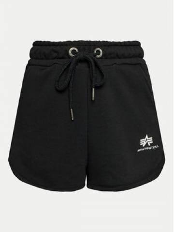 Alpha Industries Спортивні шорти Basic 116054 Чорний Regular Fit Alpha Industries Спортивні шорти Basic 116054 Чорний Regular Fit