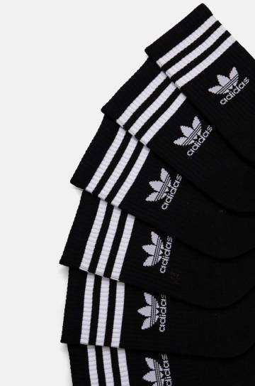 Носки adidas Originals Adicolor 6 шт цвет чёрный JE1829 Носки adidas Originals Adicolor 6 шт цвет чёрный JE1829