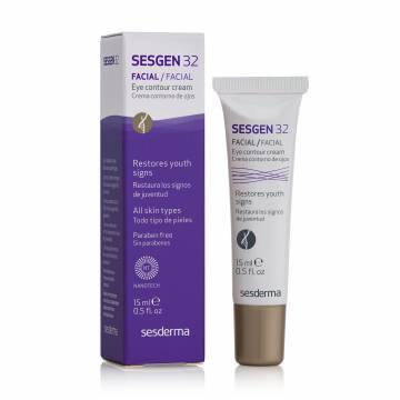 Крем-контур для кожи вокруг глаз Sesderma Sesgen 32 Eye Contour Cream, 15 мл Крем-контур для кожи вокруг глаз Sesderma Sesgen 32 Eye Contour Cream, 15 мл