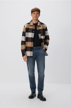 Reserved - Джинси slim з вареним ефектом - темно-синій - 171GT-95J