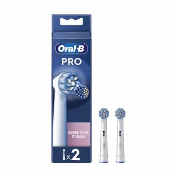 Насадки для электрической зубной щетки Oral-B Pro Sensitive Clean, 2 шт Насадки для электрической зубной щетки Oral-B Pro Sensitive Clean, 2 шт