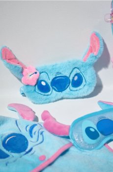 Маска для сну Stitch - light blue
