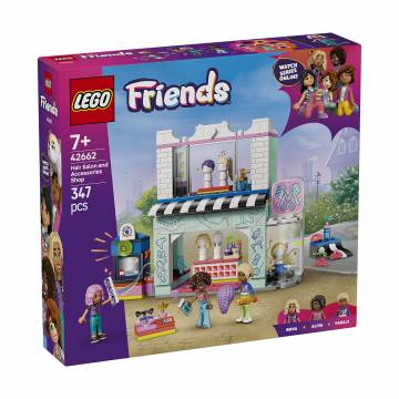 Конструктор LEGO Friends Парикмахерская и магазин аксессуаров, 347 деталей, от 7 лет (42662) Конструктор LEGO Friends Парикмахерская и магазин аксессуаров, 347 деталей, от 7 лет (42662)