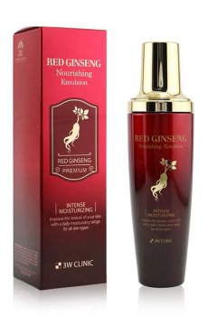 Увлажняющая эмульсия для лица 3W Clinic Red Ginseng Nourishing Emulsion, 130 мл