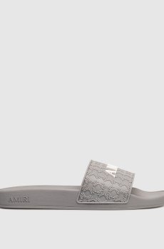 Серые слайдеры с логотипом