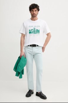 Хлопковая футболка Pepe Jeans PATCH