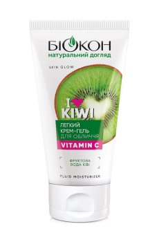 Легкий крем-гель для лица Біокон I Love Kiwi с витамином С, 60 мл
