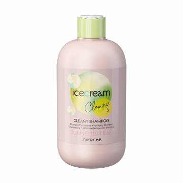 Шампунь Inebrya Ice Cream Cleany Shampoo против перхоти, для проблемной и чувствительной кожи головы, 300 мл Шампунь Inebrya Ice Cream Cleany Shampoo против перхоти, для проблемной и чувствительной кожи головы, 300 мл