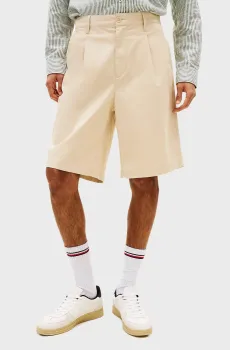 Мужские бежевые шорты PLEATED Бежевый 32 Tommy Jeans DM0DM23052
