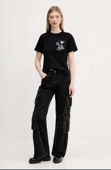 Хлопковая футболка HUGO Destrel_2