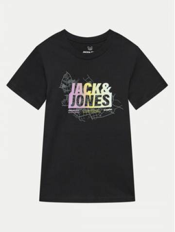 Jack&Jones Junior Футболка Map Summer 12257988 Чорний Regular Fit Jack&Jones Junior Футболка Map Summer 12257988 Чорний Regular Fit