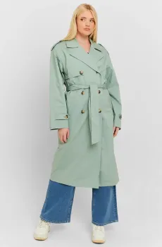 Женский мятный тренч Ментоловый M Tally Weijl SCOCORENCHE2