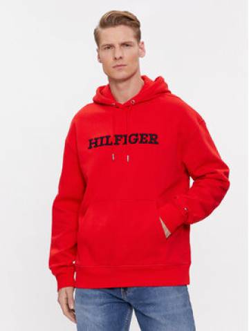 Tommy Hilfiger Світшот Monotype Embro MW0MW33062 Червоний Regular Fit Tommy Hilfiger Світшот Monotype Embro MW0MW33062 Червоний Regular Fit