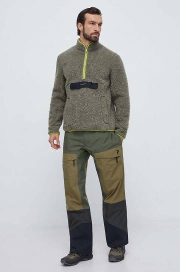 Лыжные штаны Peak Performance Gravity Gore-Tex цвет зелёный Лыжные штаны Peak Performance Gravity Gore-Tex цвет зелёный