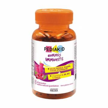 Поддержка иммунитета у детей Pediakid Erasers Immunity (Gommes Immunite), 60 жевательных мишек Поддержка иммунитета у детей Pediakid Erasers Immunity (Gommes Immunite), 60 жевательных мишек