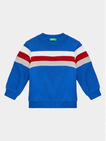 United Colors Of Benetton Світшот 3J68G10AQ Голубий Regular Fit United Colors Of Benetton Світшот 3J68G10AQ Голубий Regular Fit