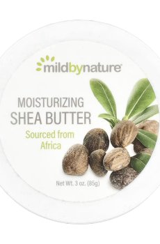Увлажняющее баттер-масло для тела и лица mild by nature Moisturizing Shea Butter, 85 г