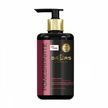 Маска для волос Dallas Cosmetics Pomegranate Hair Mask с маслом гранатовых косточек и натуральным кокосовым маслом, 900 мл Маска для волос Dallas Cosmetics Pomegranate Hair Mask с маслом гранатовых косточек и натуральным кокосовым маслом, 900 мл