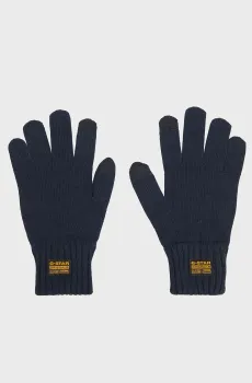 Мужские темно-синие перчатки Effo Синий L G-Star RAW D25334,E149