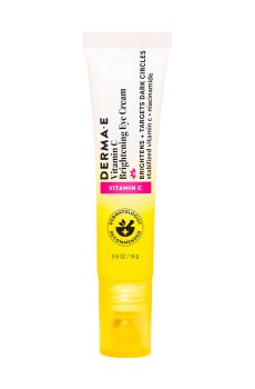 Осветляющий крем для кожи вокруг глаз Derma E Vitamin C Brightening Eye Cream с витамином С, 14 г