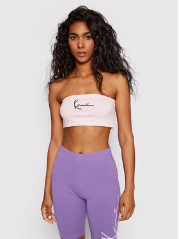 Karl Kani Топ Small Signature 6150578 Рожевий Regular Fit Karl Kani Топ Small Signature 6150578 Рожевий Regular Fit