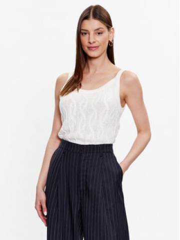 Cream Топ Hitta 10611211 Білий Loose Fit Cream Топ Hitta 10611211 Білий Loose Fit