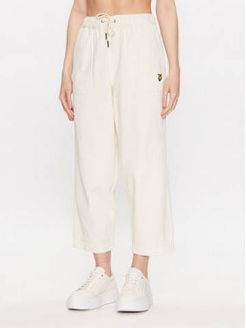 Lyle & Scott Штани з тканини Workwear Trousers TRW1801V Білий Regular Fit Lyle & Scott Штани з тканини Workwear Trousers TRW1801V Білий Regular Fit