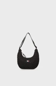 Женская черная сумка URBAN Черный ONESIZE Tommy Jeans AW0AW17546