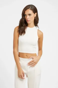 Женский белый топ Белый XS Guess V3GP19.K8RT2;G6K5