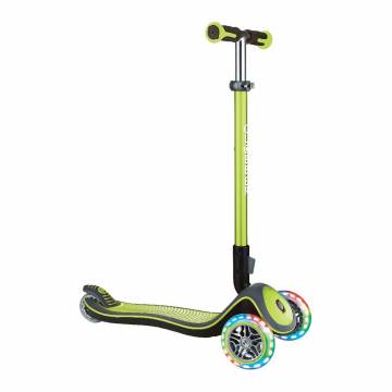 Самокат Globber Elite deluxe зелений з підсвіченням (444-406) Самокат Globber Elite deluxe зелений з підсвіченням (444-406)