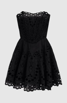 Черное платье мини Bail