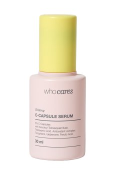 Мультивитаминная сыворотка для лица Who Cares Shining C-Capsule Serum с инкапсулированным витамином C, 30 мл