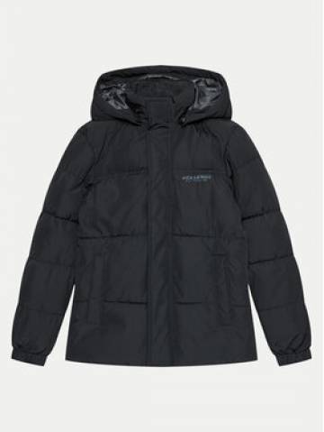 Jack&Jones Junior Пуховик Bradley 12258534 Чорний Regular Fit Jack&Jones Junior Пуховик Bradley 12258534 Чорний Regular Fit