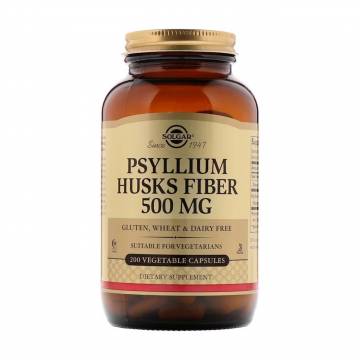 Подорожник Solgar Psyllium Husks Fiber 500 мг, 200 капсул Подорожник Solgar Psyllium Husks Fiber 500 мг, 200 капсул