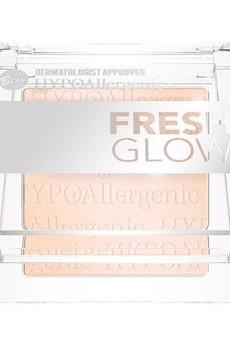 Уценка! Компактный хайлайтер для лица Bell HypoAllergenic Fresh Glow Powder, 4.8 г
