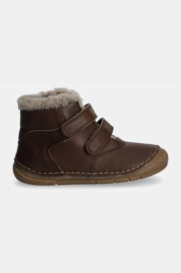 Детские кожаные зимние ботинки Froddo PAIX UP WINTER цвет коричневый G2110143 Детские кожаные зимние ботинки Froddo PAIX UP WINTER цвет коричневый G2110143
