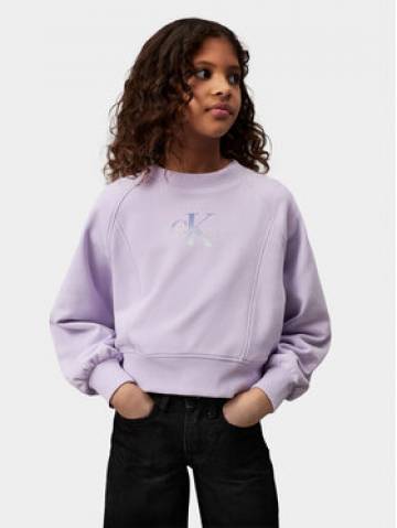 Calvin Klein Jeans Світшот Gradient Monogram IG0IG02539 Фіолетовий Regular Fit Calvin Klein Jeans Світшот Gradient Monogram IG0IG02539 Фіолетовий Regular Fit