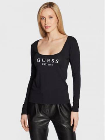 Guess Блузка Carrie O2BM31 KBBU1 Чорний Regular Fit Guess Блузка Carrie O2BM31 KBBU1 Чорний Regular Fit