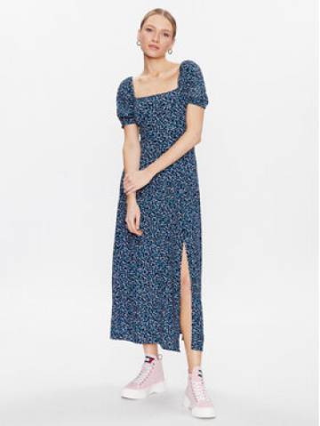 Tommy Jeans Літня сукня Ditsy Floral DW0DW15675 Cиній Regular Fit Tommy Jeans Літня сукня Ditsy Floral DW0DW15675 Cиній Regular Fit