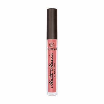 Жидкая матовая помада для губ Dermacol Matte Mania 14, 3.5 мл Жидкая матовая помада для губ Dermacol Matte Mania 14, 3.5 мл