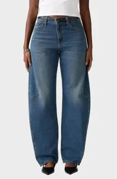 Женские синие джинсы Baggy Dad Barrel Синий 26-32 Levi’s® 0039A;0001