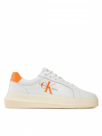 Calvin Klein Jeans Снікерcи Chunky Cupsole Laceup Mon Lth Wn YW0YW00823 Чорний Calvin Klein Jeans Снікерcи Chunky Cupsole Laceup Mon Lth Wn YW0YW00823 Чорний