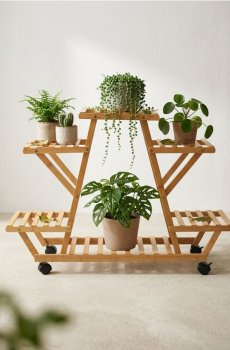 Квітковий горщик - бежевий