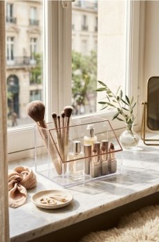 Органайзер для косметики - clear