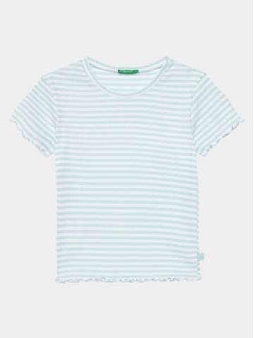 United Colors Of Benetton Футболка 3W5BC10H7 Голубий Regular Fit United Colors Of Benetton Футболка 3W5BC10H7 Голубий Regular Fit