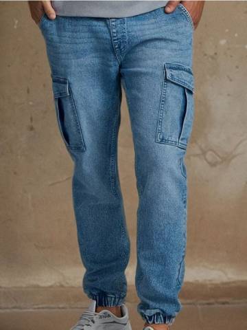 Cargo jogger штани - синій