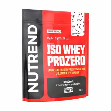 Протеин Nutrend Iso Whey Prozero Cookies Cream, в порошке, 500 г Протеин Nutrend Iso Whey Prozero Cookies Cream, в порошке, 500 г