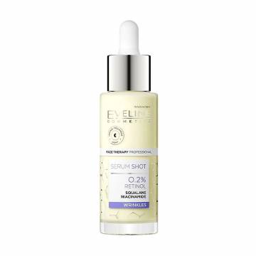 Омолаживающая сыворотка для лица Eveline Cosmetics Face Therapy Professional Serum Shot 0.2% Retinol, 30 мл Омолаживающая сыворотка для лица Eveline Cosmetics Face Therapy Professional Serum Shot 0.2% Retinol, 30 мл